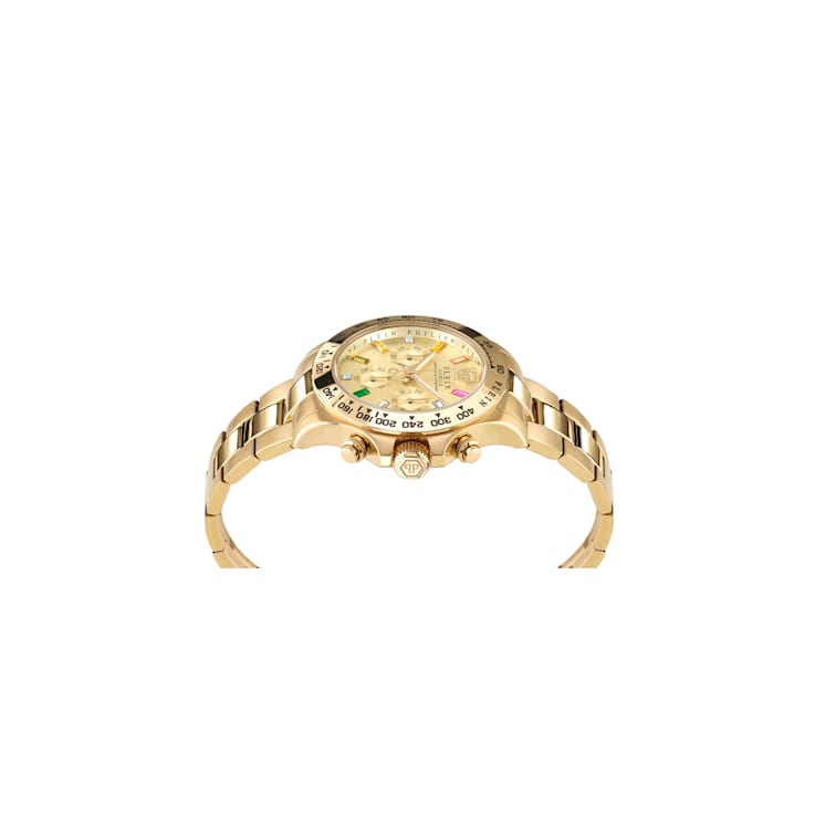 Philipp Plein Nobile Lady Yellow Stainless Steel Bracelet Watch