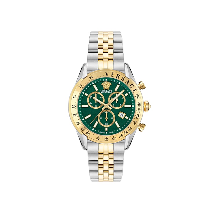 Versace watch green new arrivals