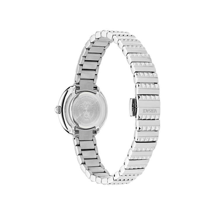 Greca Goddess Petite Blue Dial Stainless Steel Bracelet Watch