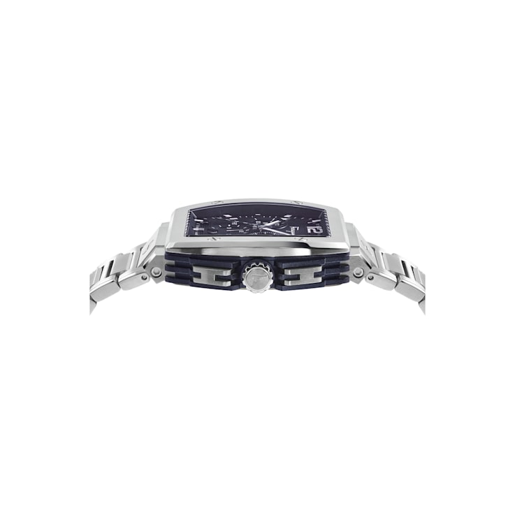Ferragamo F-80 Tonneau Chrono Bracelet Watch
