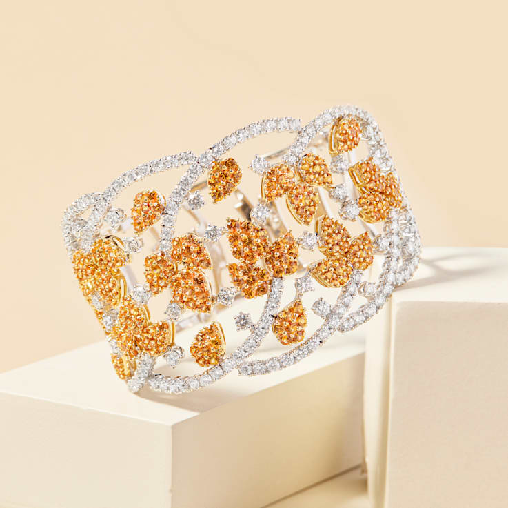 Andreoli Sapphire And Diamond Bracelet