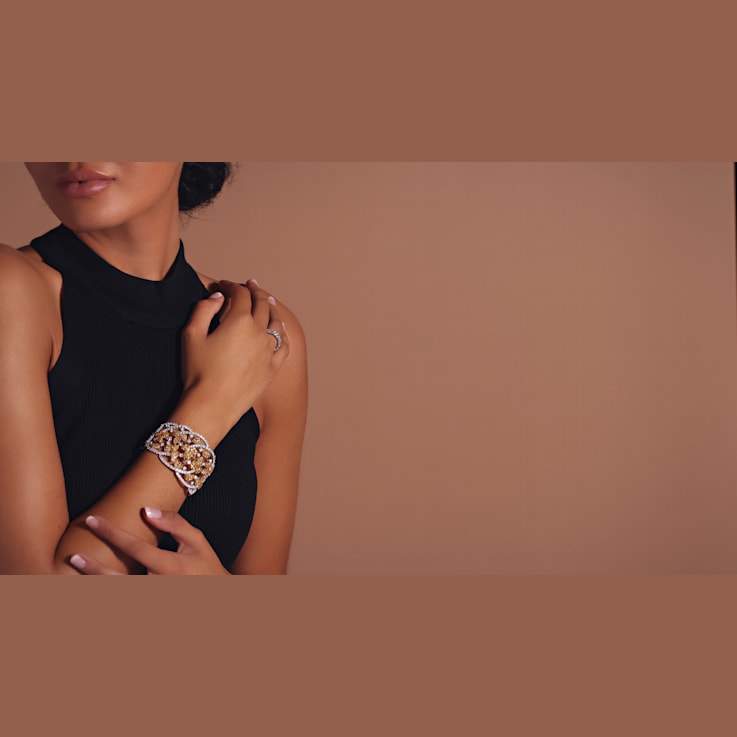 Andreoli Sapphire And Diamond Bracelet