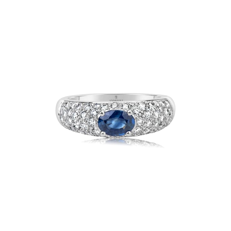 Andreoli Sapphire And Diamond Ring
