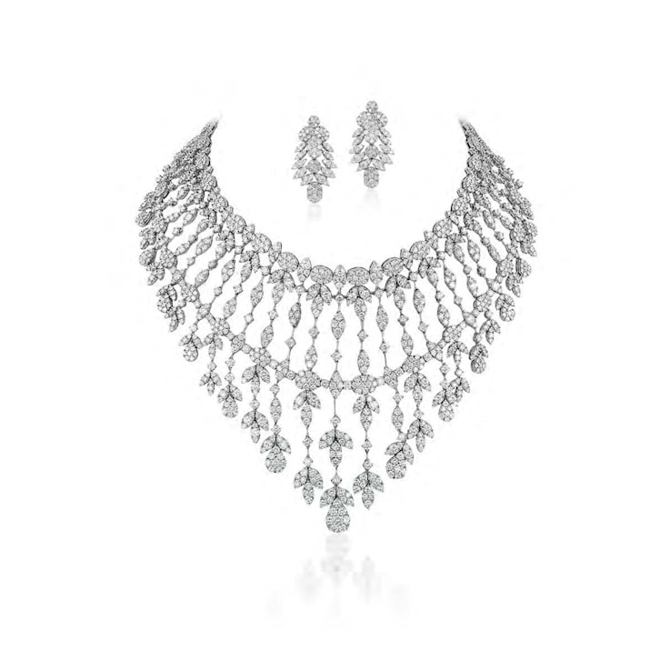 Andreoli Diamond Chandelier Earrings