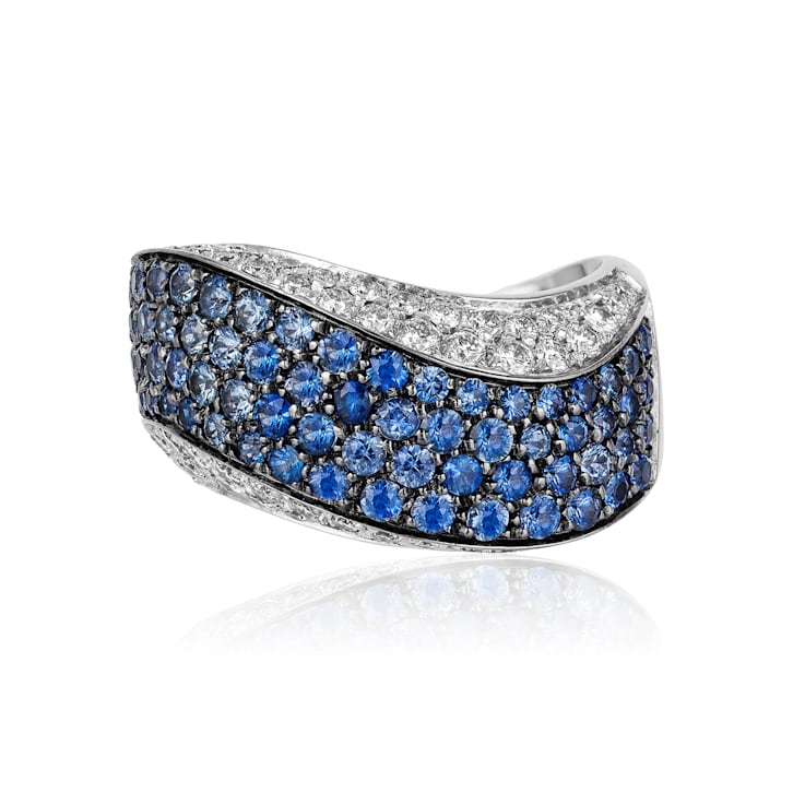 Andreoli Sapphire And Diamond Ring