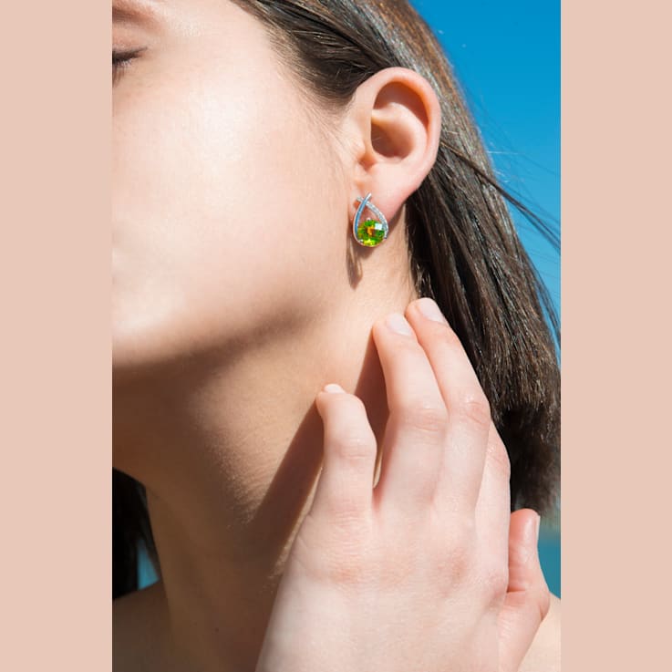 Jtv peridot earrings sale