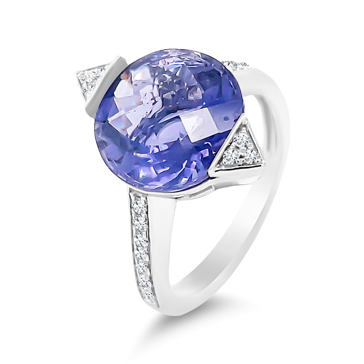 Iolite rings white gold deals