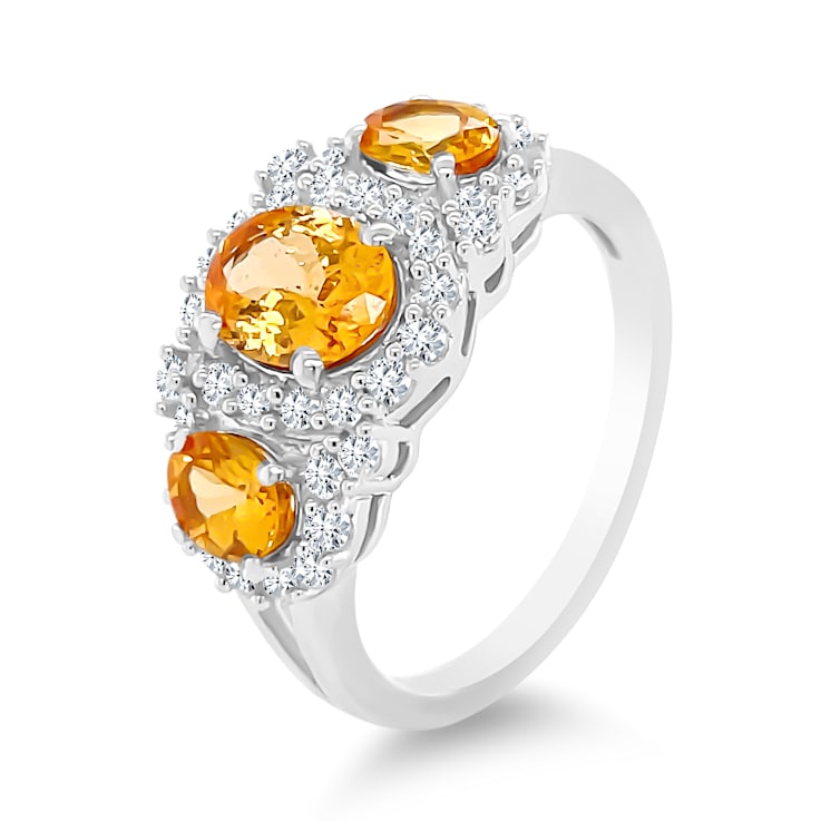 Spessartite Oval Ring