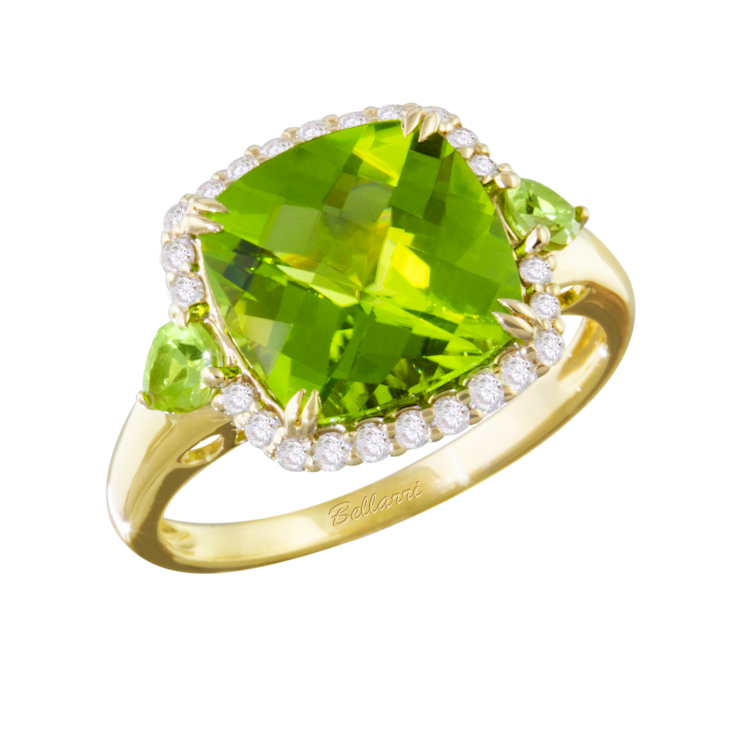BELLARRI 14kt Yellow Gold Peridot Ring from the Forever Young Collection
by BELLARRI