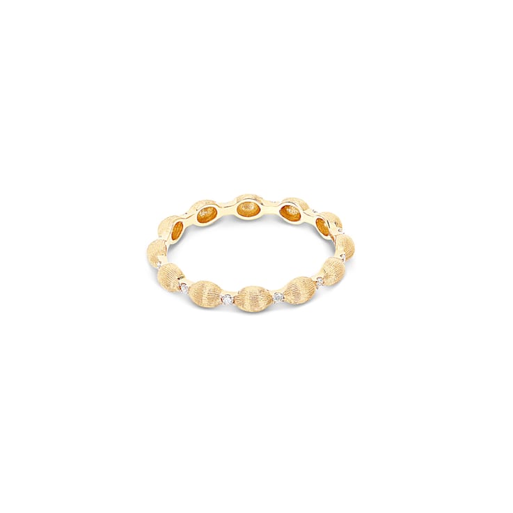 "Elite" 18kt Diamonds and Gold Boules Ring