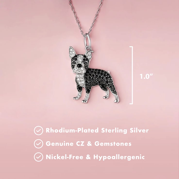 Y2k Boston Terrier Puppy Dog BFF Best Friend Forever Christmas Pendant  Necklace | eBay