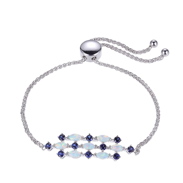 Blue sapphire clearance bolo bracelet