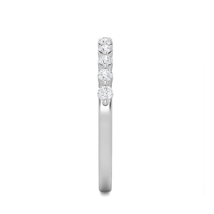0.33Ct Round Band Ring Lab Grown Diamond in 14K gold