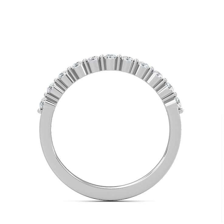 0.33Ct Round Band Ring Lab Grown Diamond in 14K gold
