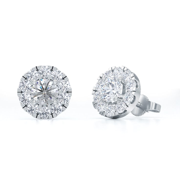 Si diamond earrings top