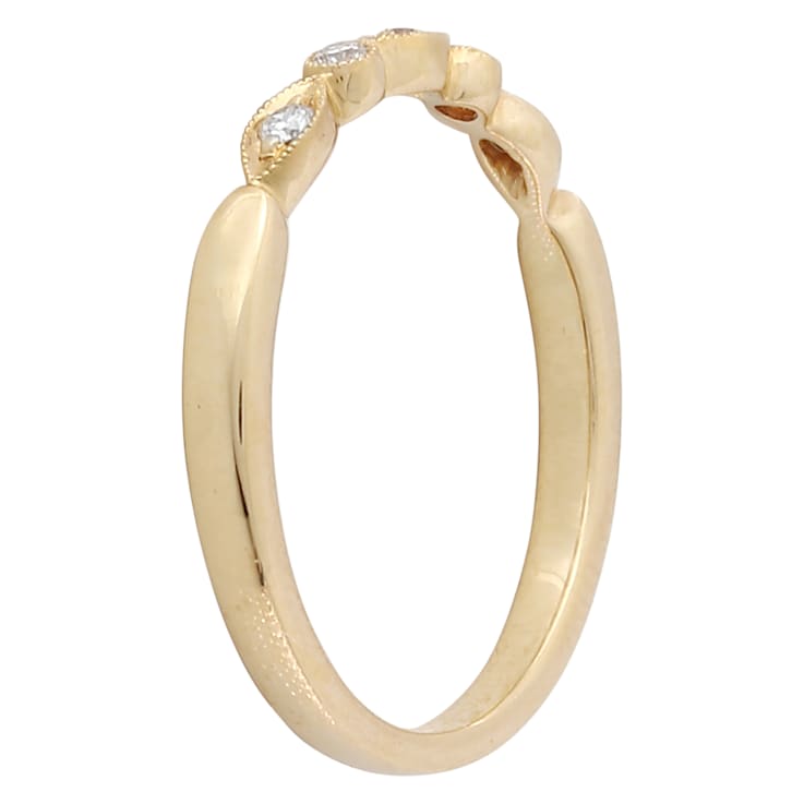 Beverley K 18K Yellow Gold Diamond Band