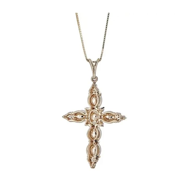 Gin and Grace 14K Yellow Gold Australian Opal Pendant with Diamonds