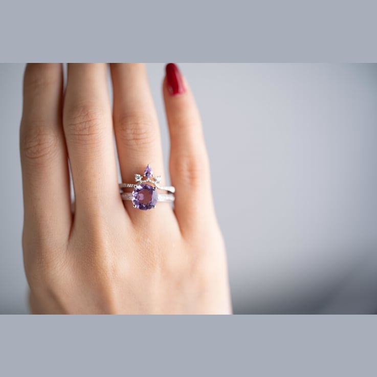 Light 2024 pink amethyst