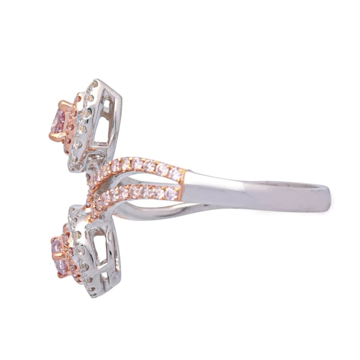 Gin & Grace 18K Gold Natural Pink Diamond (I1) Ring