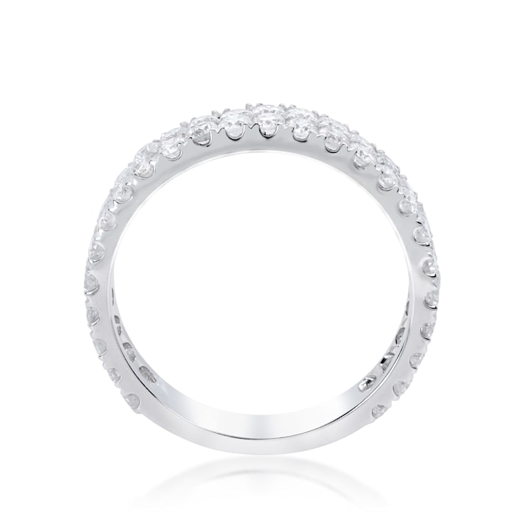Gin & Grace 14K White Gold Natural White Diamonds Ring