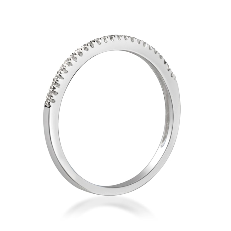 Gin & Grace 14K White Gold Real Diamond (I1) Ring