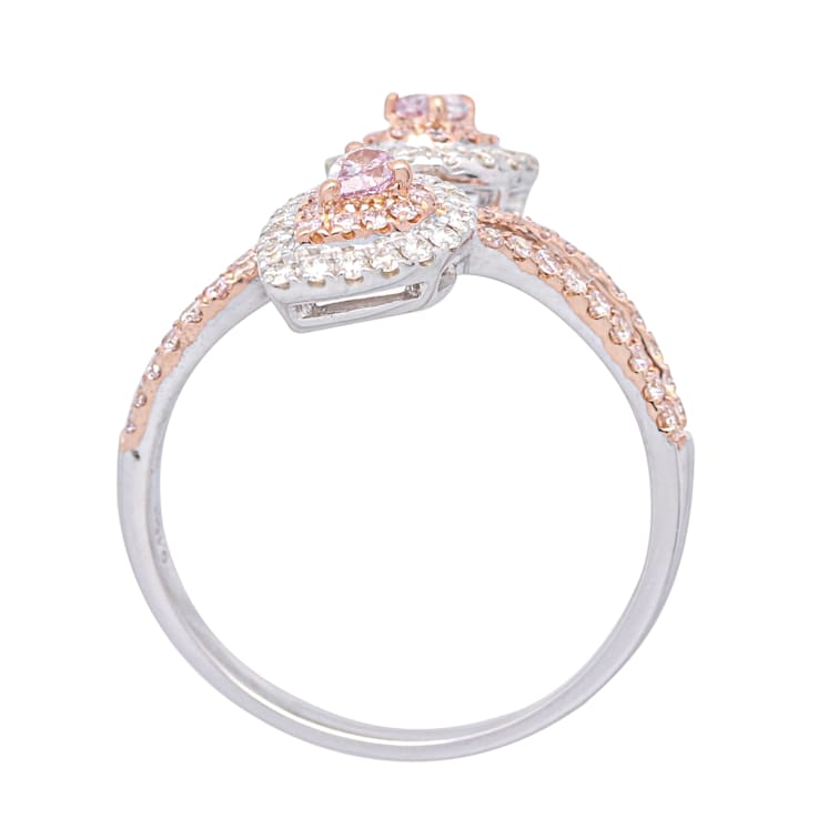 Gin & Grace 18K Gold Natural Pink Diamond (I1) Ring