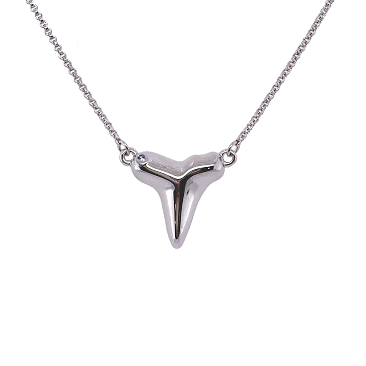 Buy Men's silver SHARK Tooth Necklace Men's Online in India - Etsy