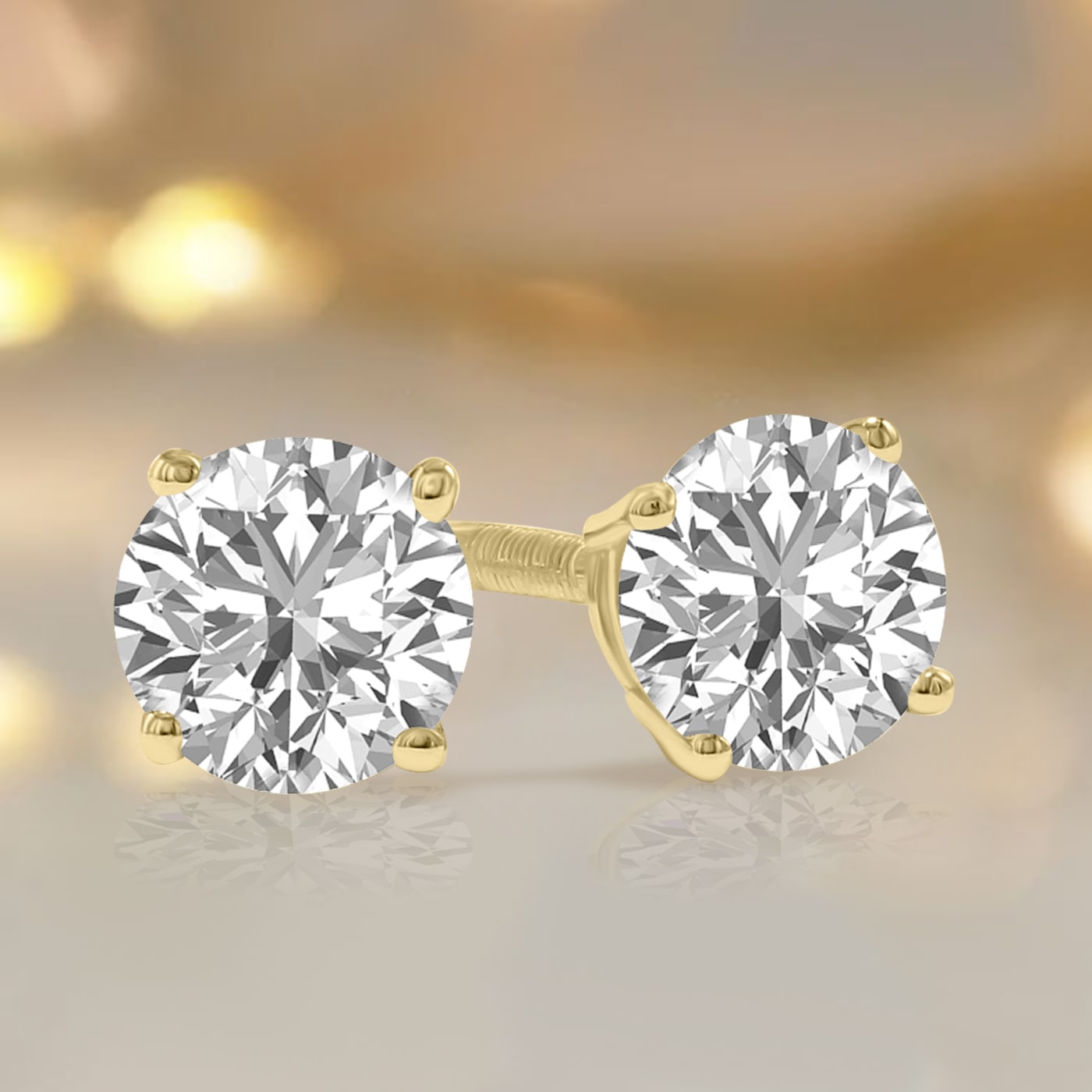 Suzanne Kalan 18kt Yellow Gold Fireworks Mini Butterfly Diamond Stud  Earrings - Farfetch