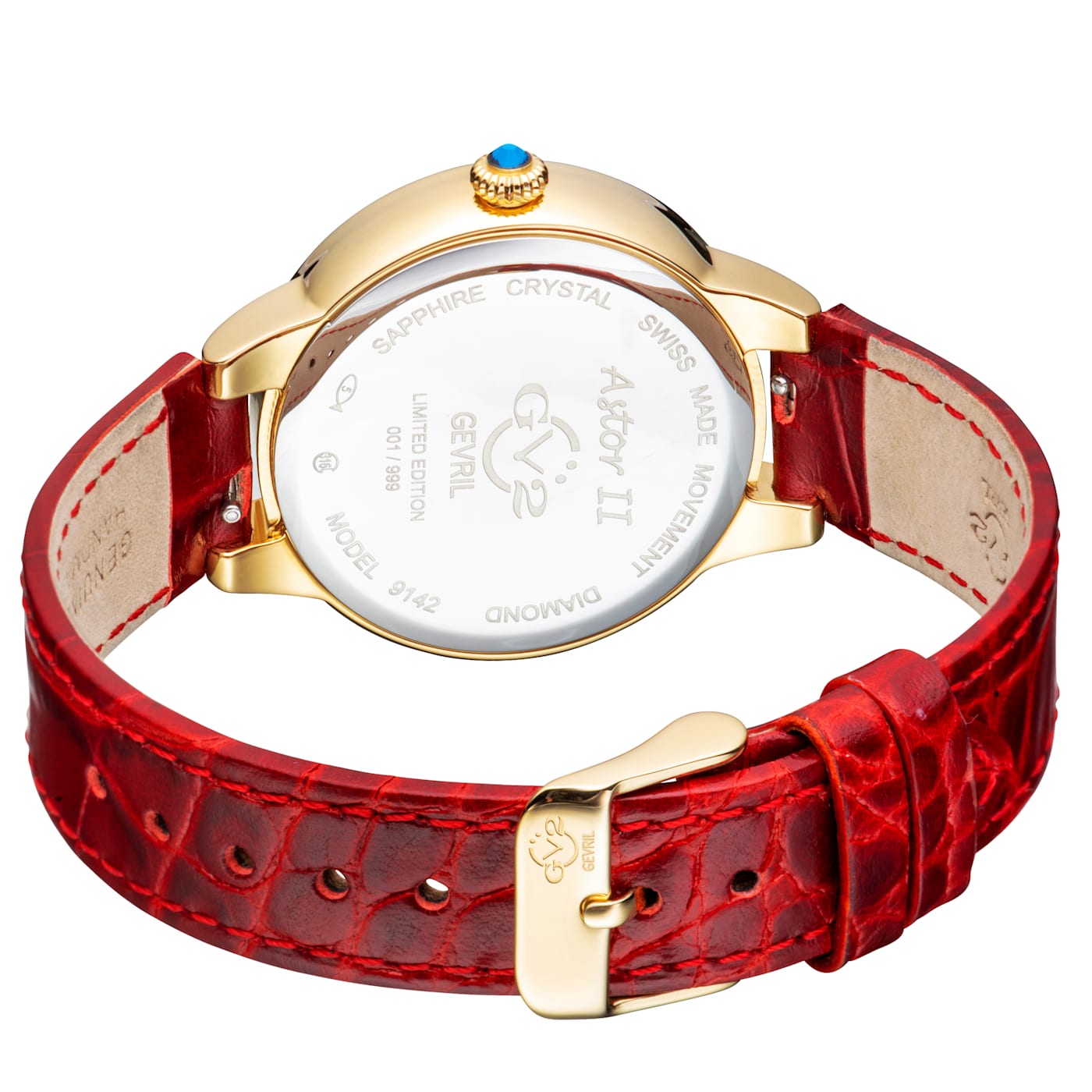 Gevril women's astor diamond watch sale