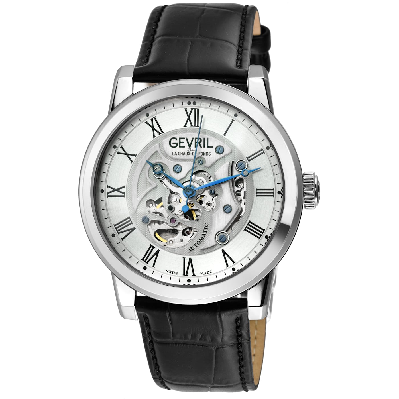 Gevril 22690 Men s Vanderbilt Swiss Automatic Watch 15LD0A