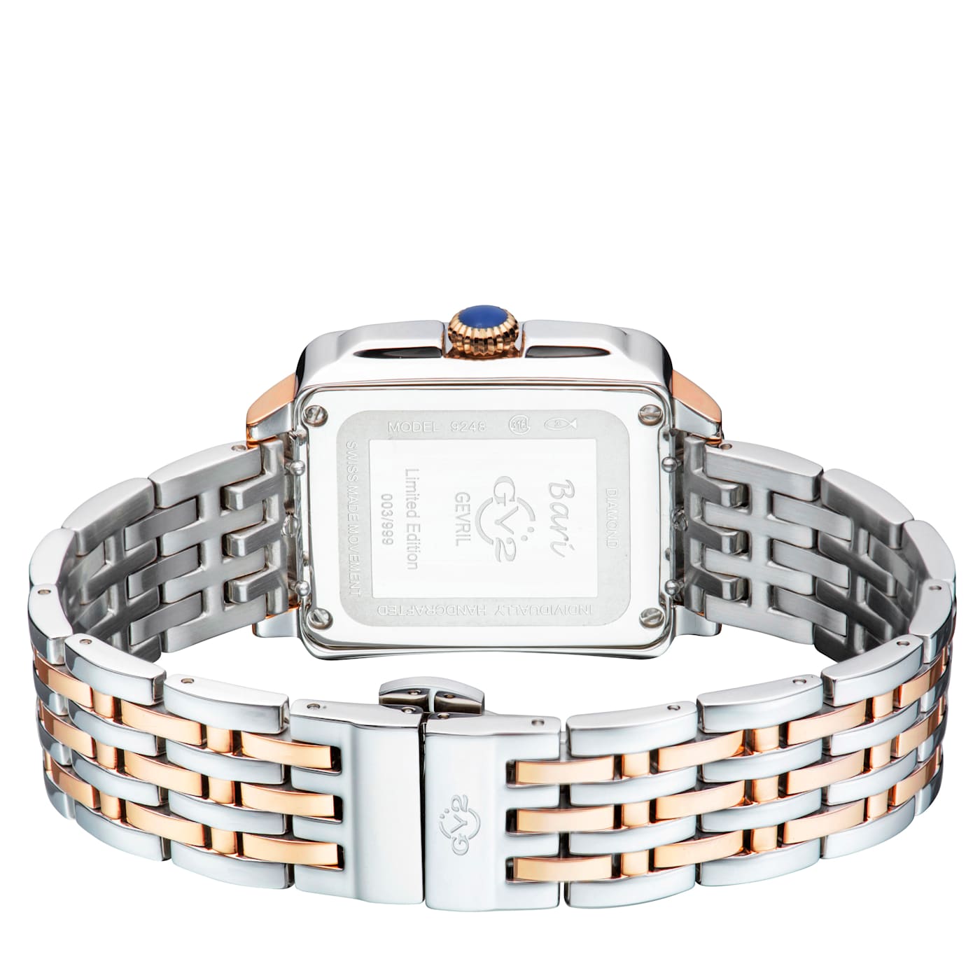 GV2 9248B Women s Bari Tortoise Swiss Quartz Diamond Watch 17NX0A