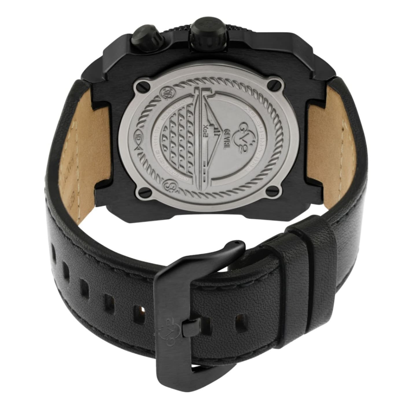 CCP SURUWAL S Black 新品 GV2 4554 Men's XO Submarine Swiss Automatic Watch - 182Q1A