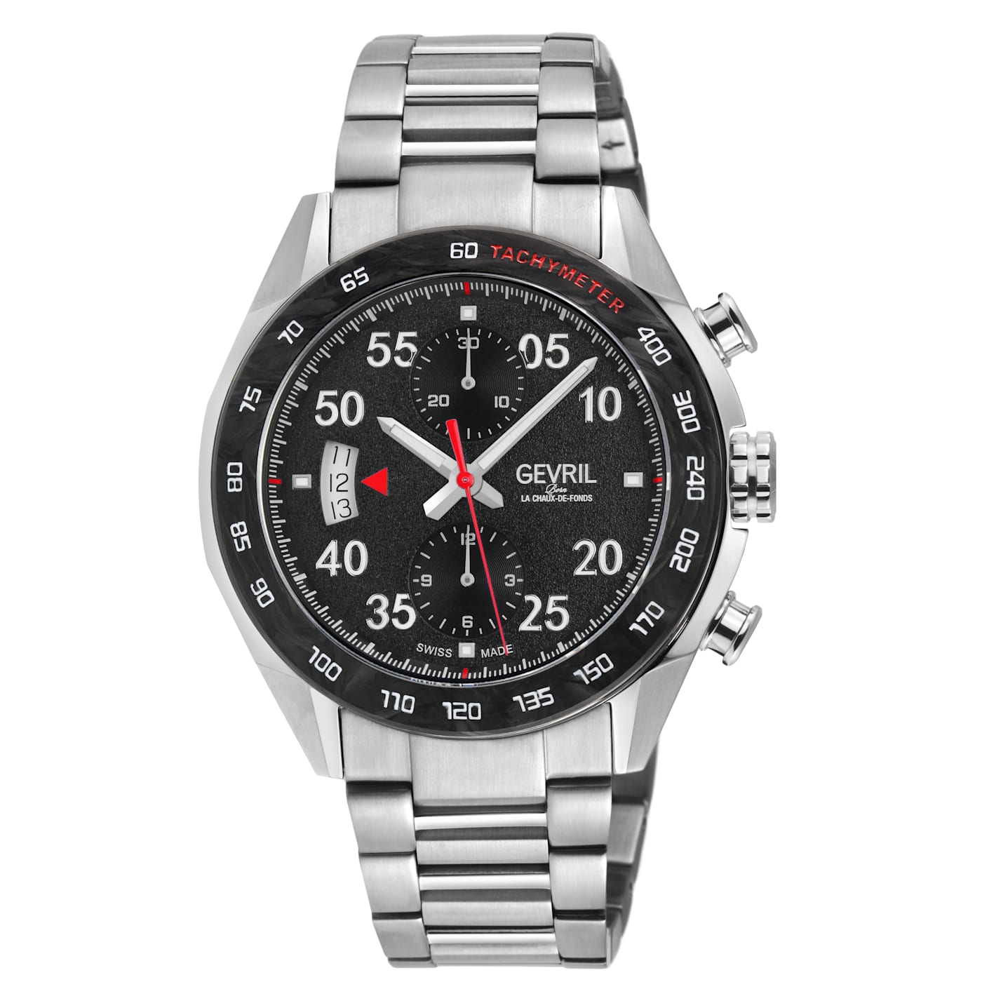 Gevril 48310B Men's Ascari Chronograph Swiss Automatic Watch