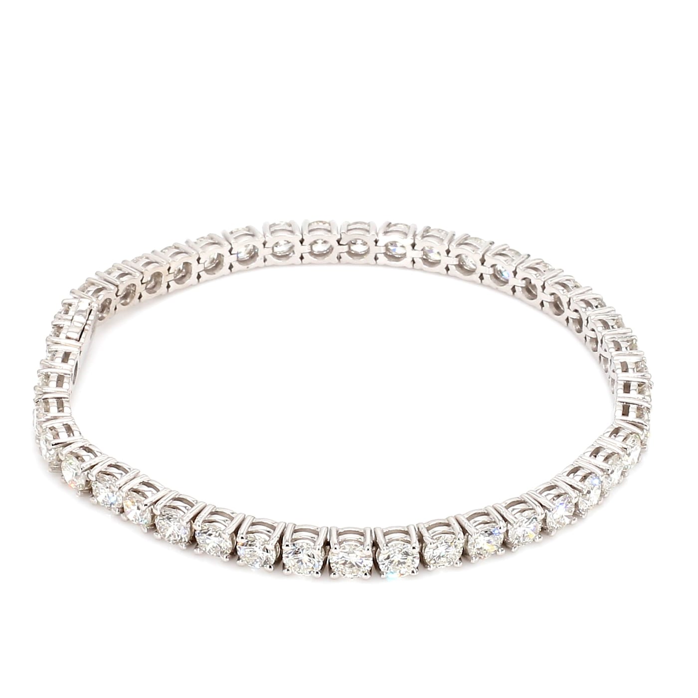 7.00 Ct. T.W. White Lab-Grown Diamond 14K White Gold Classic