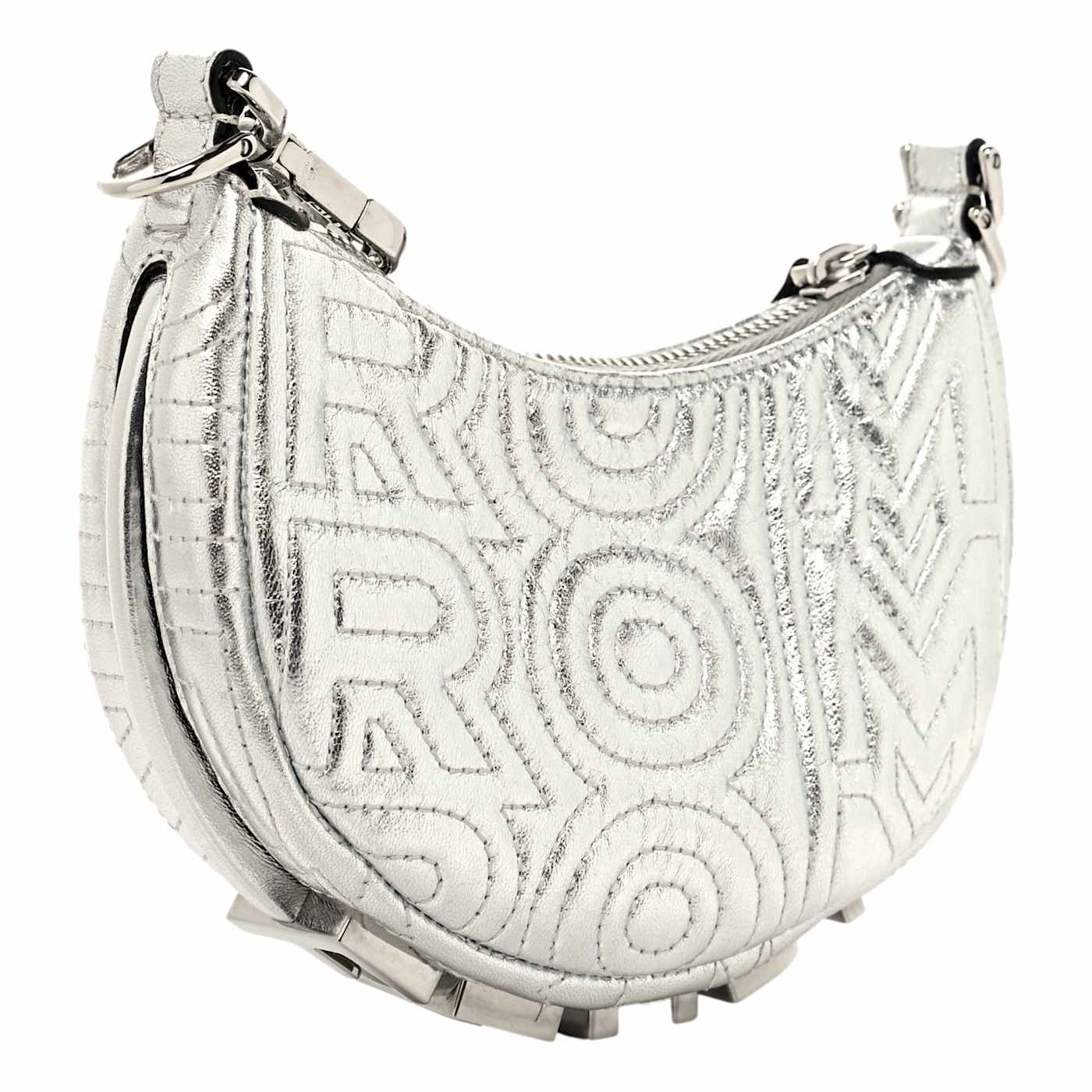 ハンドバッグ FENDI  Handbags Women Leather Beige/Silver FENDI Handbag Shoulder Bag Leather Beige Silver Hardware