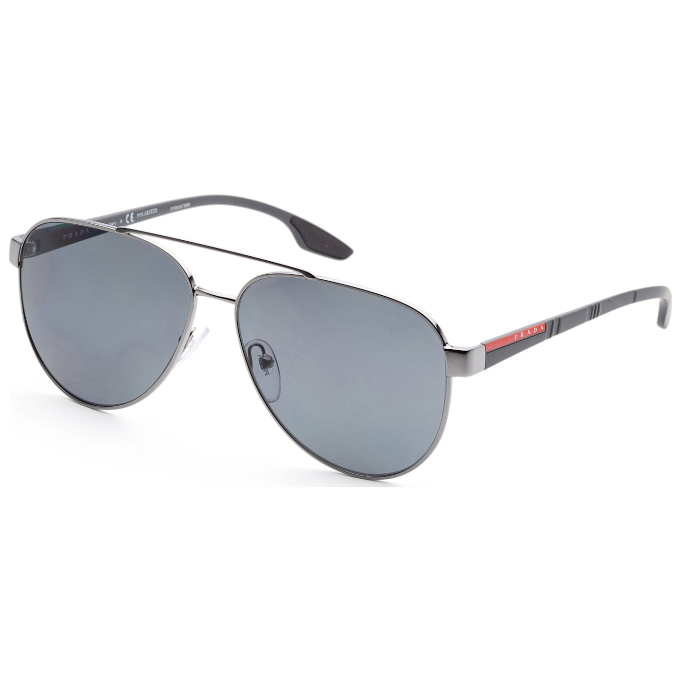 Prada Men s Linea Rossa 61mm Gunmetal Sunglasses PS54TS 5AV5Z161