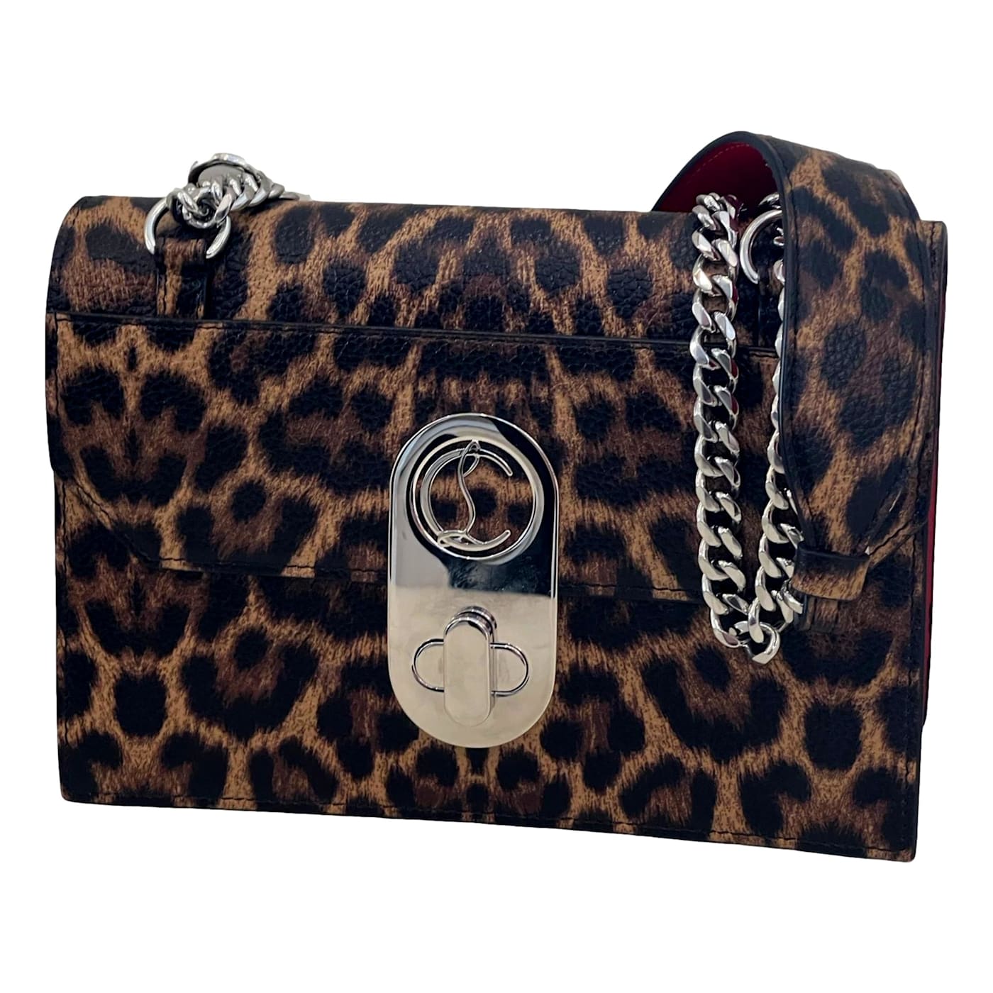 Louboutin leopard bag 2025