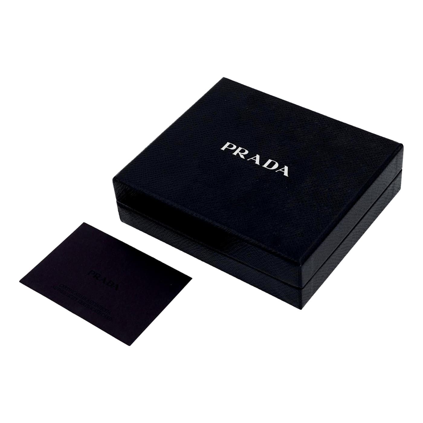 Prada wallet box sale