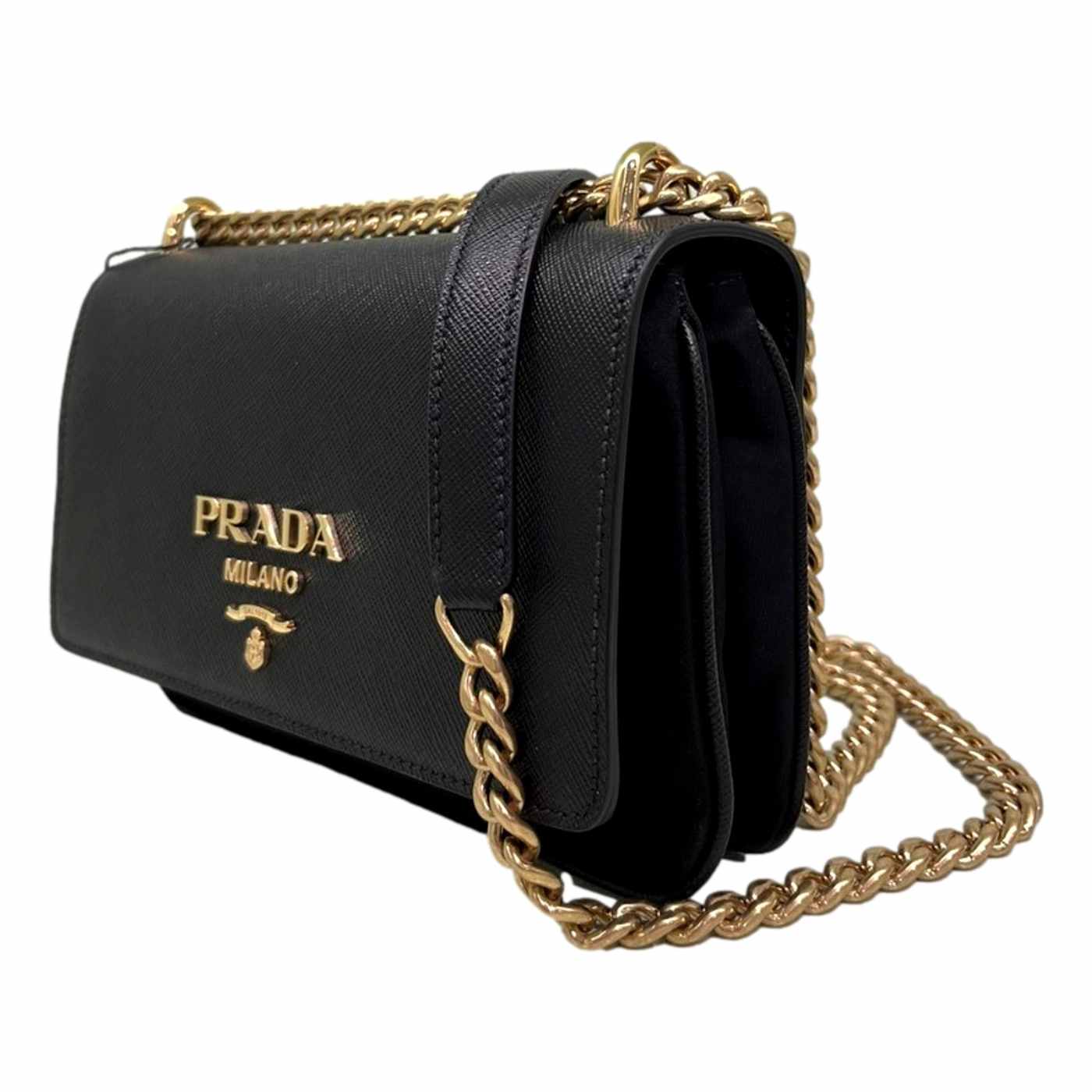 PRADA Lux Medium Promenade Saffiano Leather Shoulder Bag