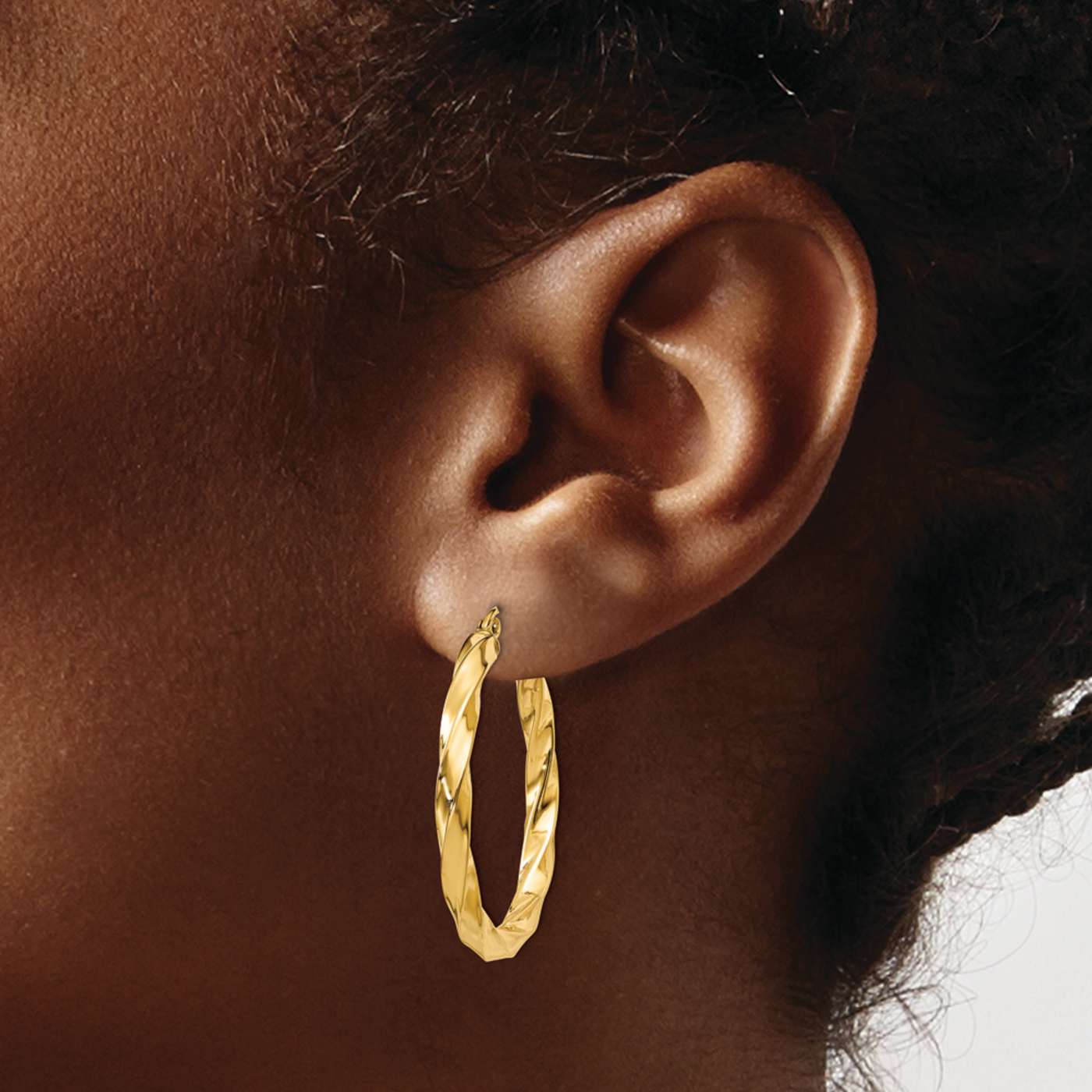 14k Yellow Gold Polished 1 3/16 14k Yellow Gold Polished 1 3/16
