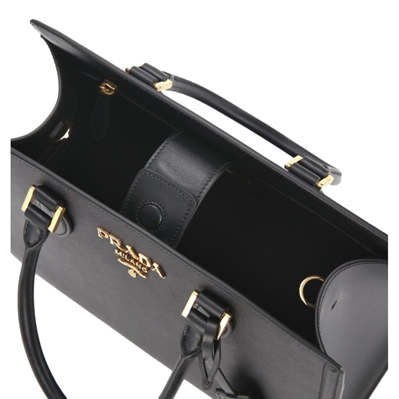 PRADA Saffiano Lux Metropolis Tote 1058955 | FASHIONPHILE