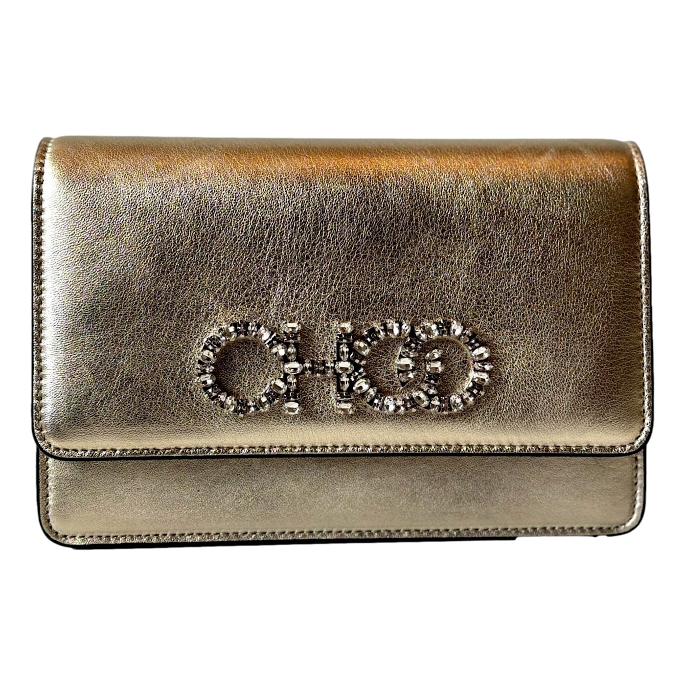 Gold jimmy choo bag outlet