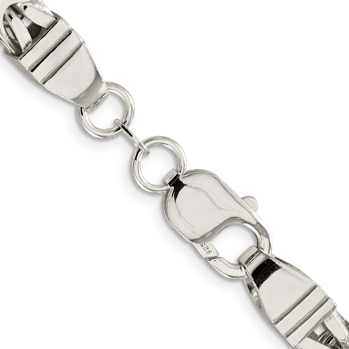Women's Sterling Silver Byzantine Chain Bracelet (7.5)