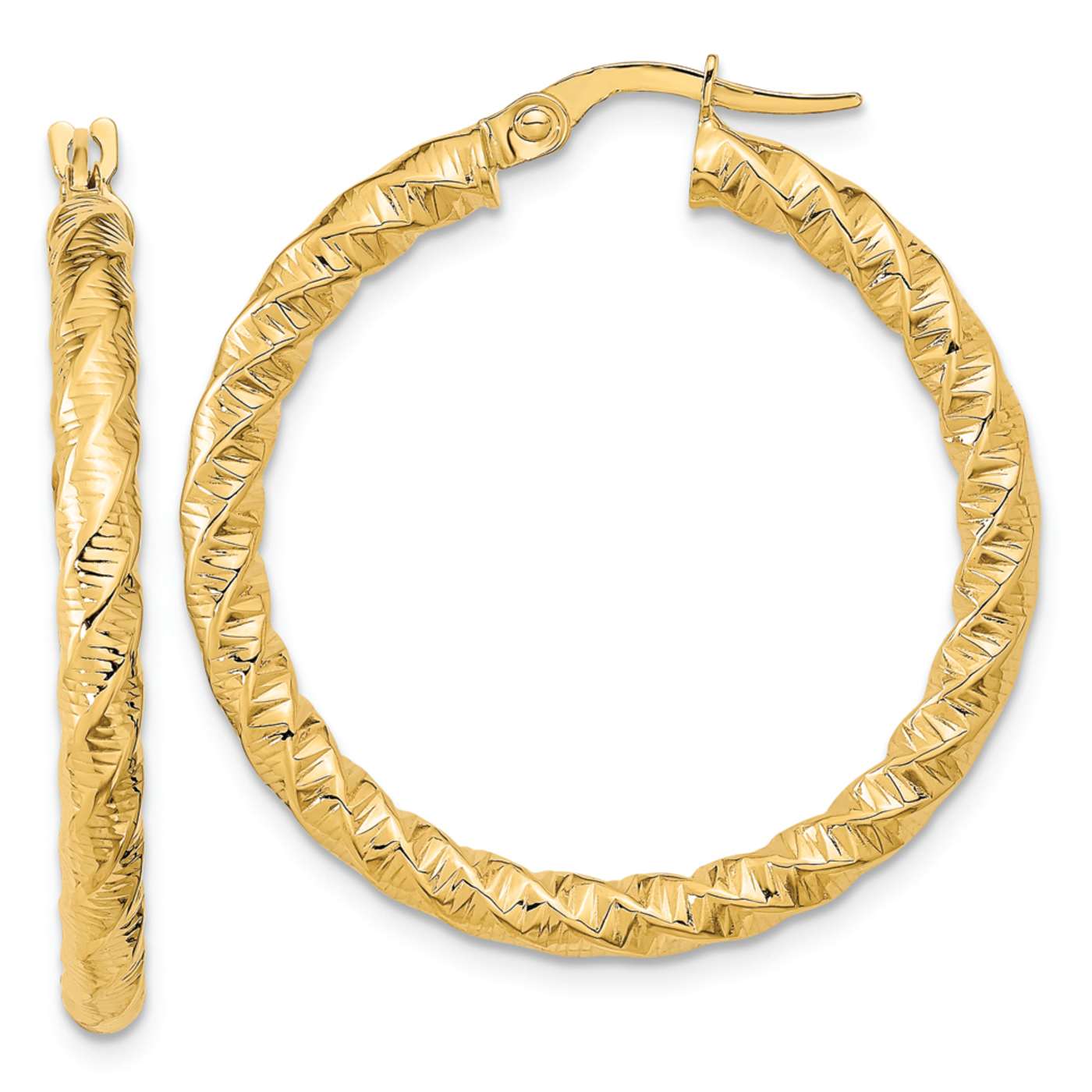 14k Yellow Gold 1 1/4