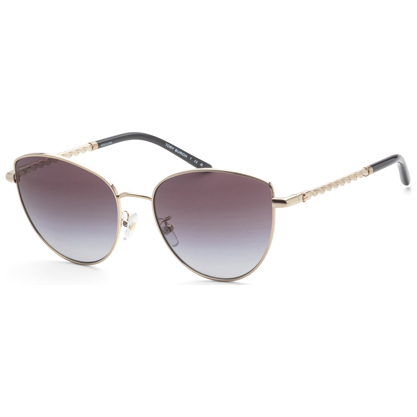 Tory burch gold aviator sunglasses cheap