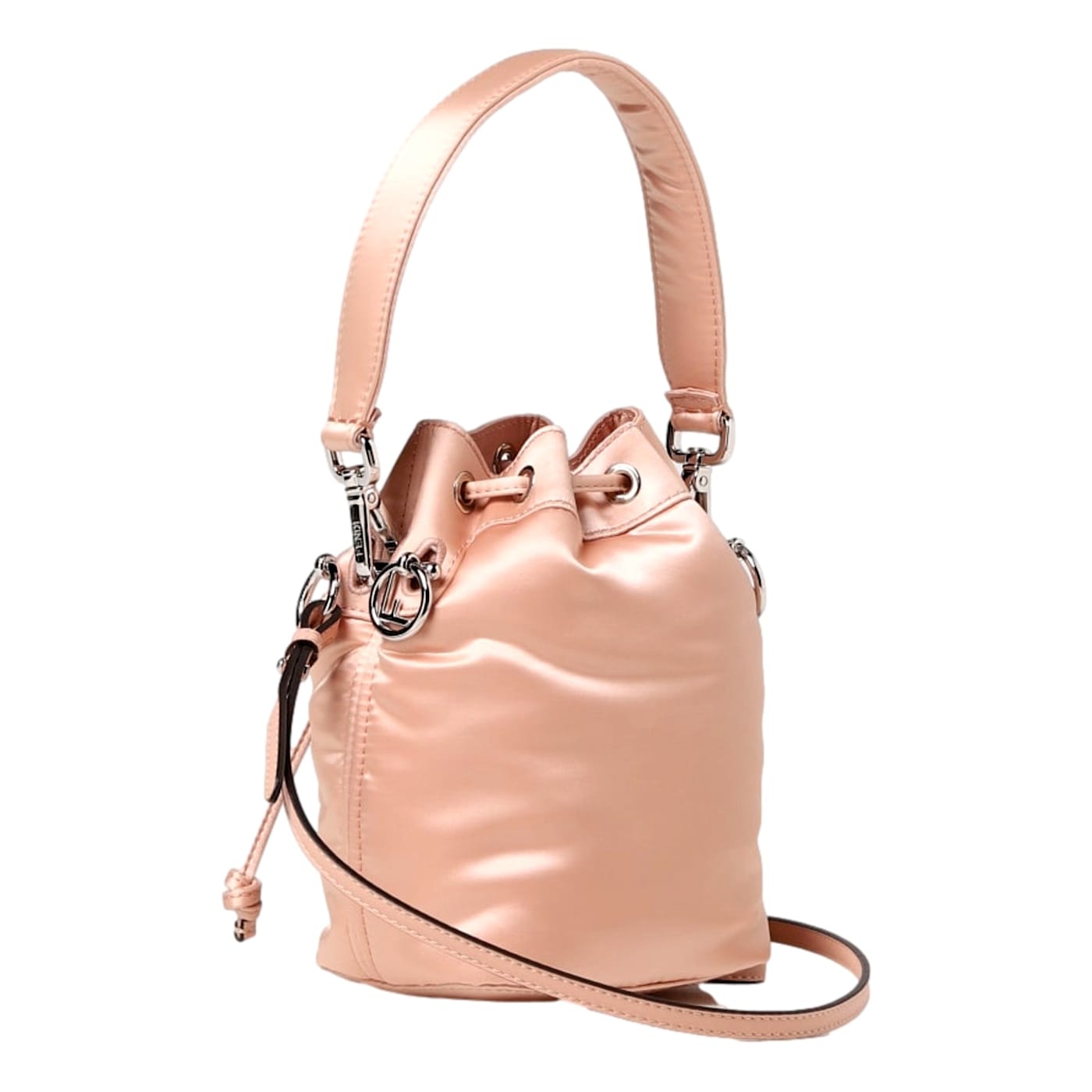 Fendi pink bucket bag discount