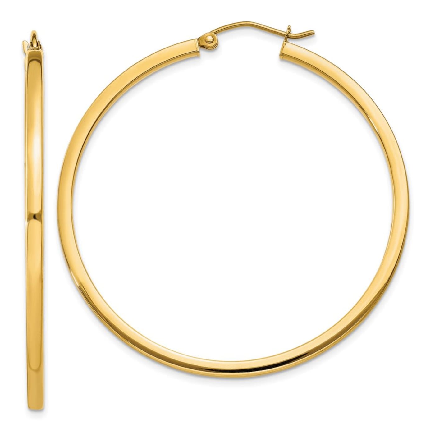 Jtv gold hoop earrings outlet