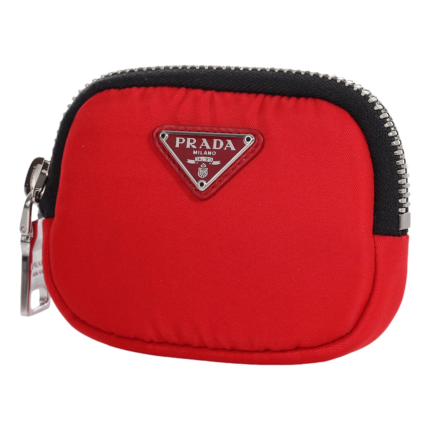 【関税&送料込】Prada Orange Nylon Pouch Prada Re-Nylon Pouch in Orange | Lyst