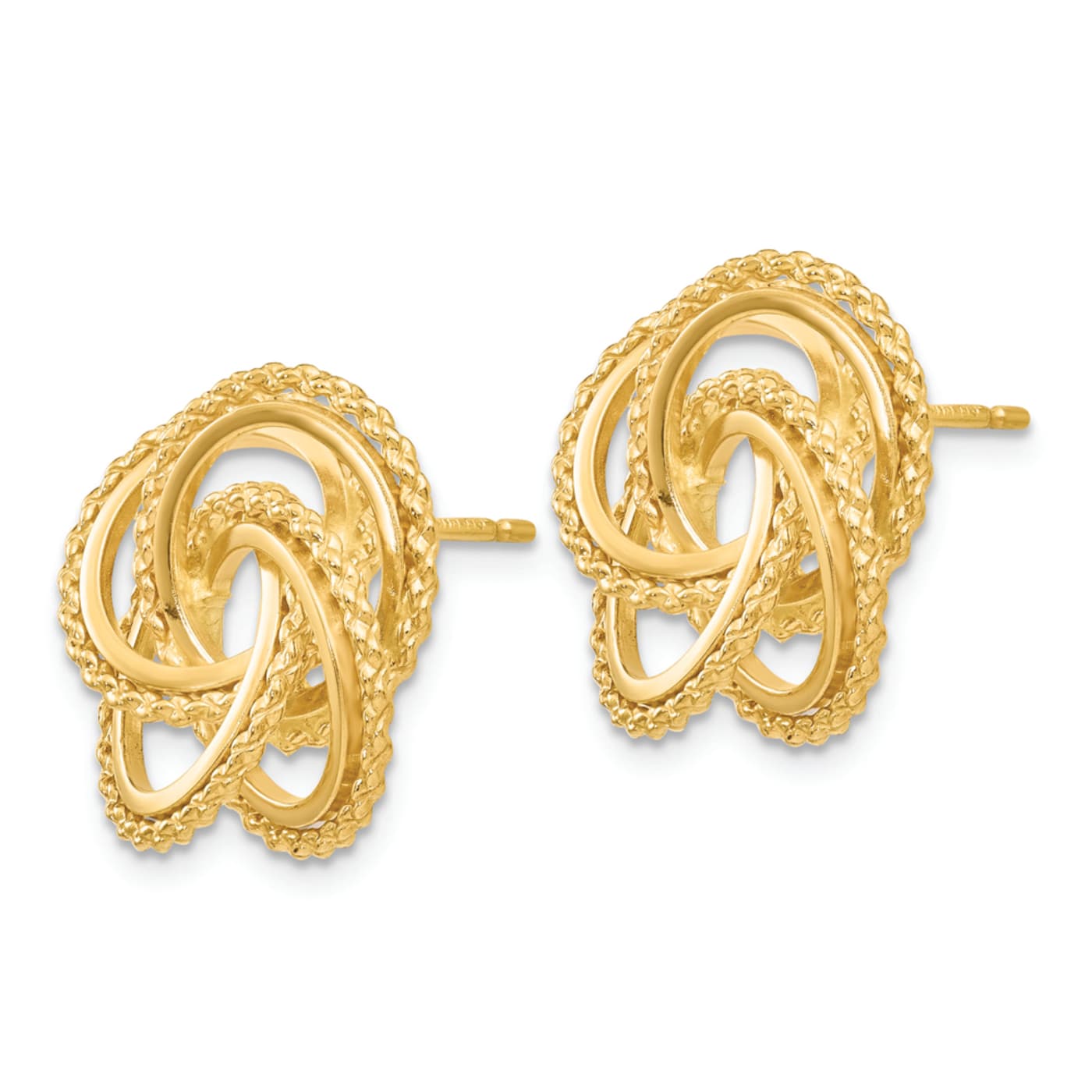 【STONEHENgE】Love Knot〜14K Pearl Drop Earrings SA24C47K StoneHenge Love Knot 14K Earrings SA24C45B Cubic Zirconia