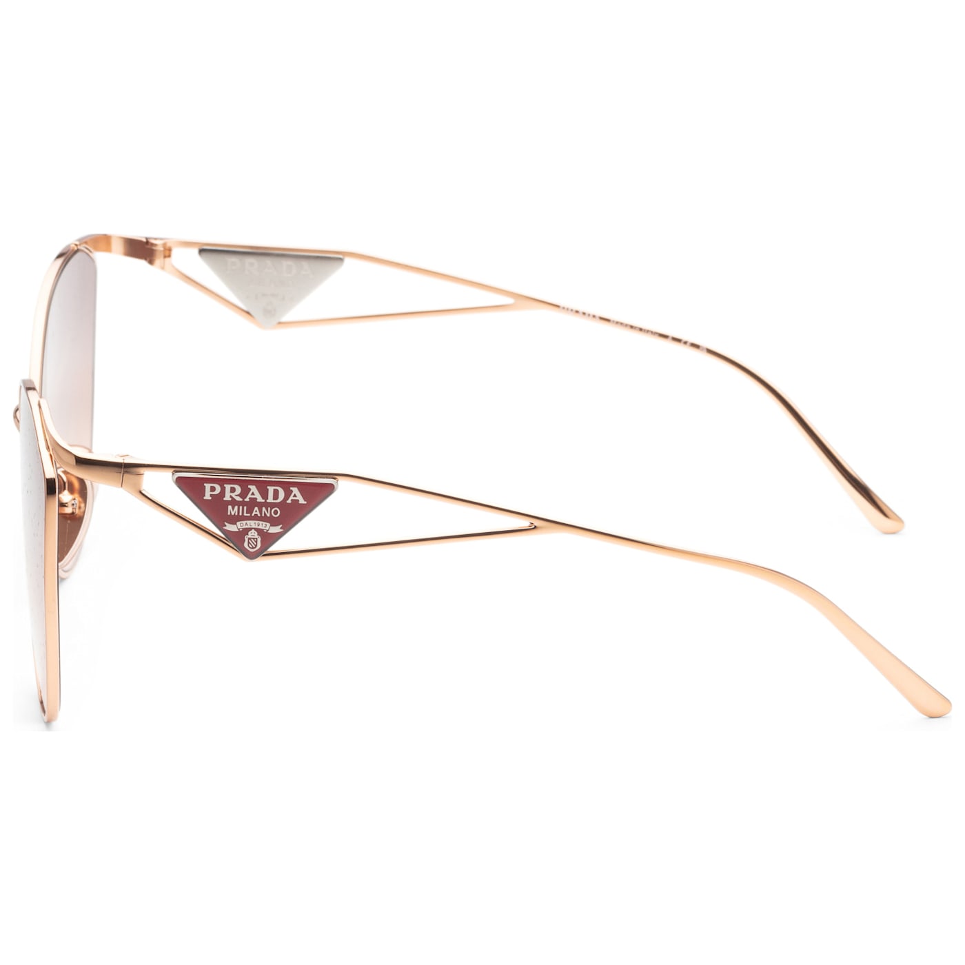 Prada rose gold sunglasses clearance